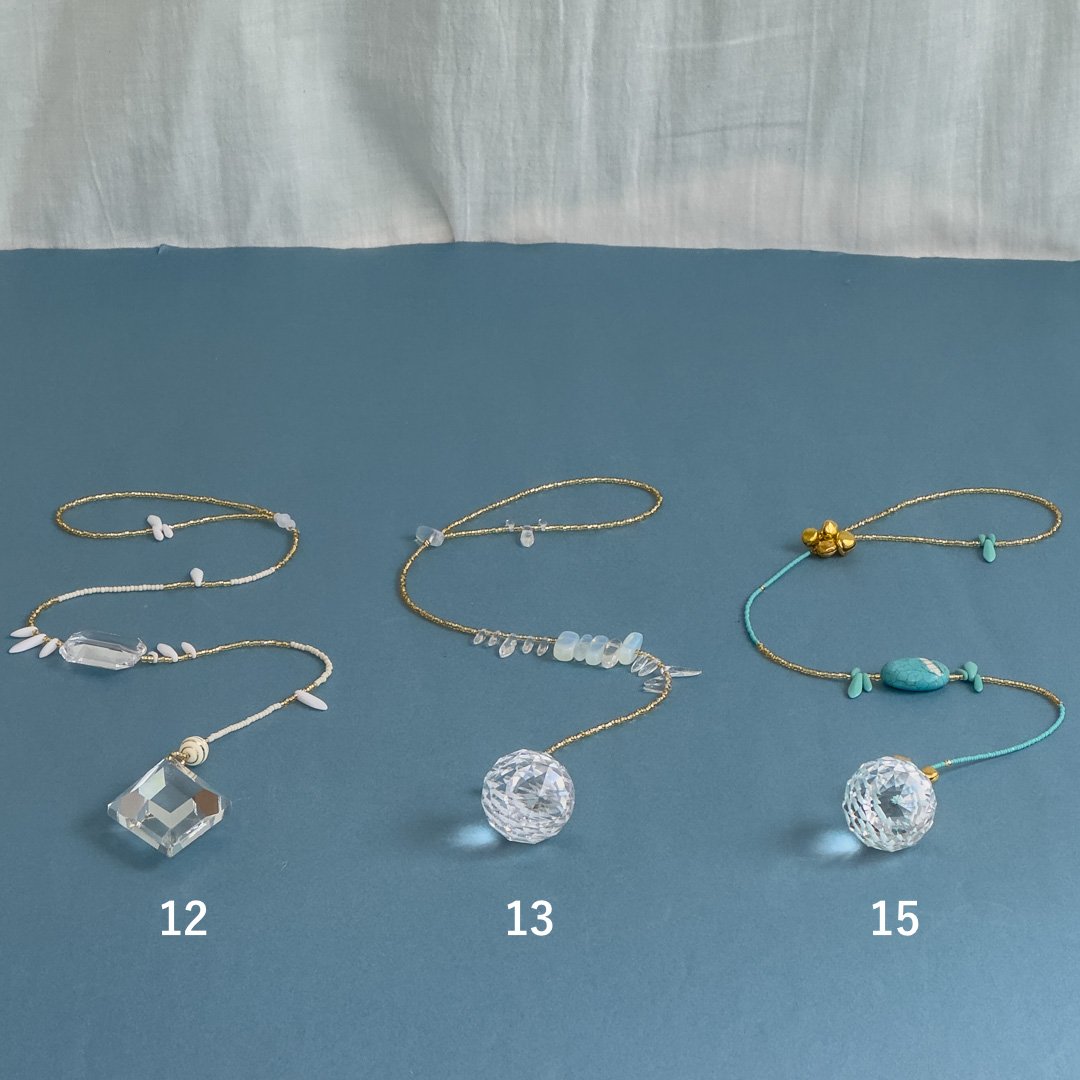 サンキャッチャー（12-Laputa、13-Moonlit Ocean、15-Turquois