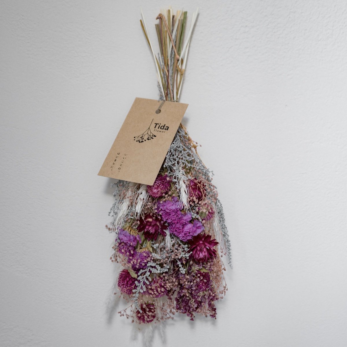 Tida Flowerの、ドライフラワーミニスワッグ | ドライフラワーと
