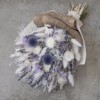 ルナリアのピンクベージュ系ドライフラワースワッグ | ドライフラワー