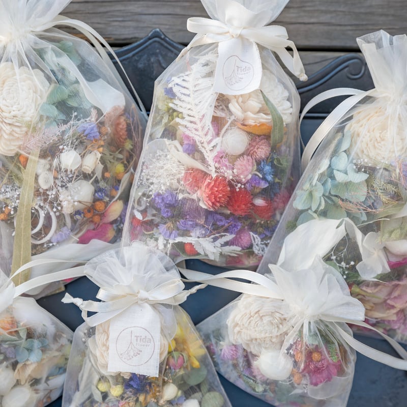 1〜2個専用】ドライフラワーポプリ（小・大） | ドライフラワーと