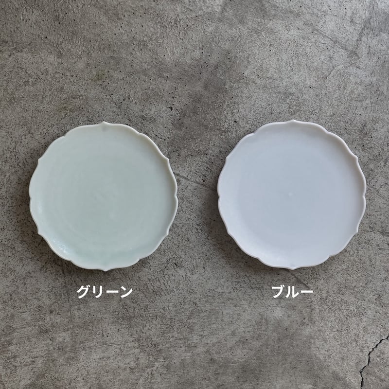 陶器　　皿 花 皿M 16cm | aito製作所 | 美濃焼・瀬戸焼を中心とした和食器専門店