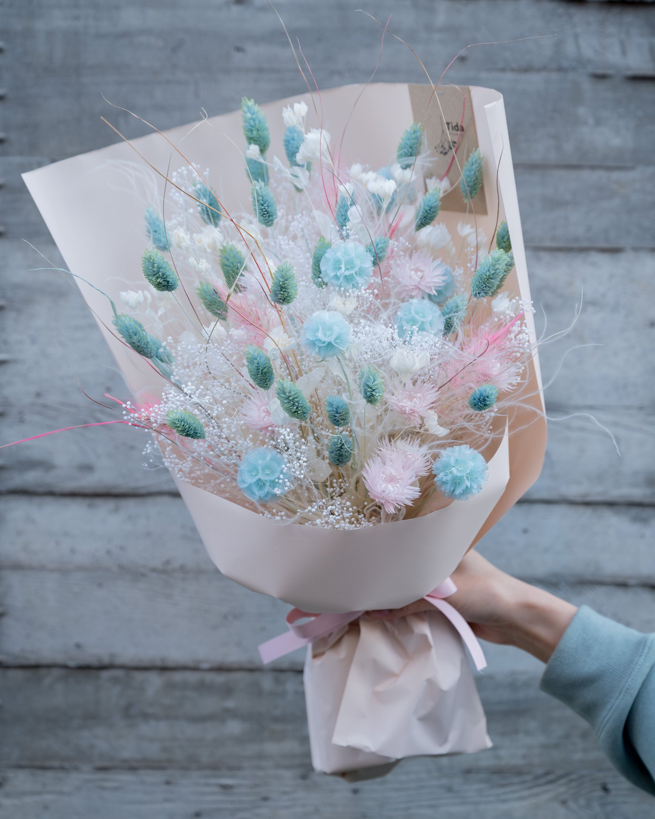 TidaFlowerの、ドライフラワー花束。（フェアリー、ゆめかわ、パステル