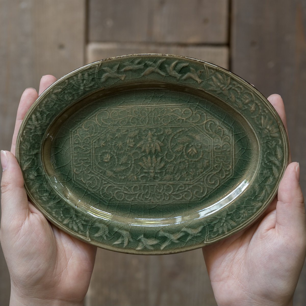   オーバル皿 楕円皿 27cm オーバルプレート ドットリム 白 おしゃれ 洋食器