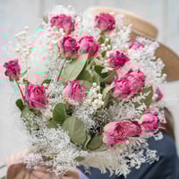 ◯しろのスワッグ ホワイト×グリーン系ドライフラワースワッグ | ドライフラワーと