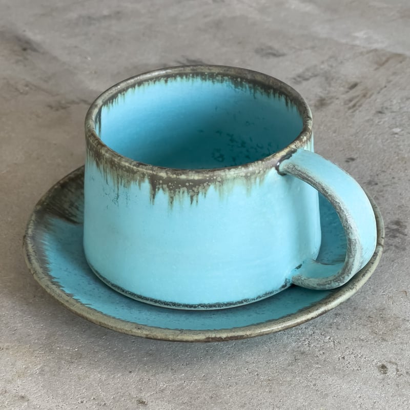 カップとソーサー【宮本めぐみ】 | ドライフラワーと、うつわと暮らし