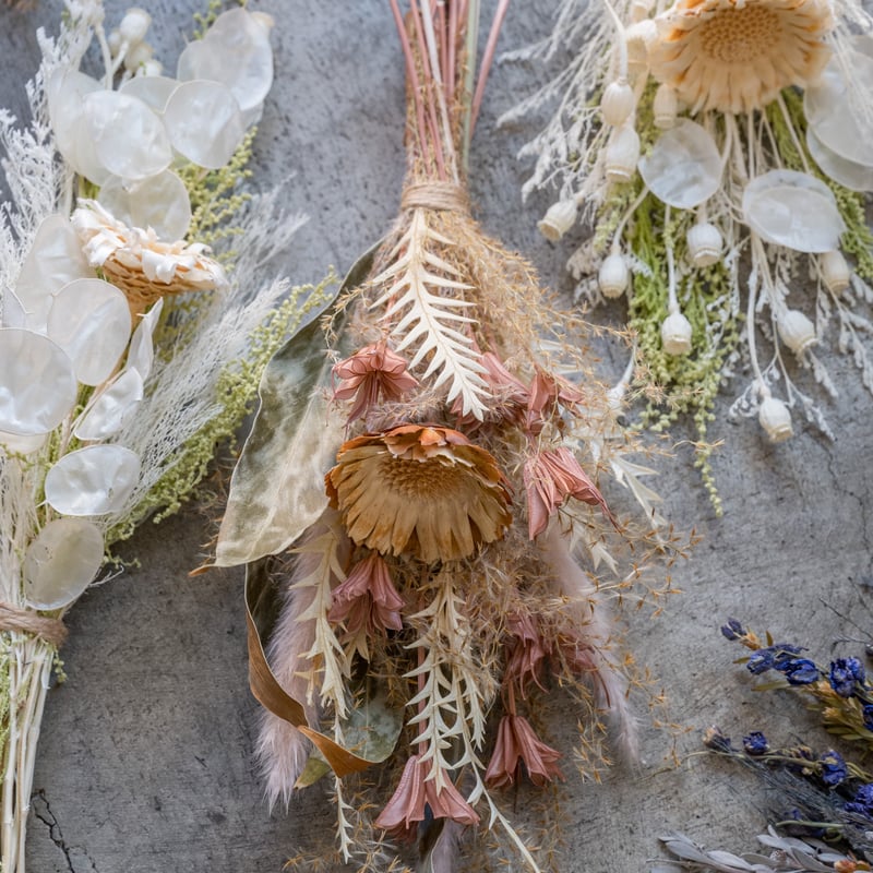 ご予約　秋のドライフラワースワッグ　⑥ ご予約 秋のドライフラワースワッグ ⑥ ナチュラルスワッグ