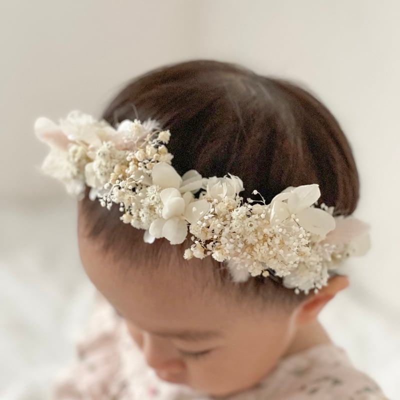 ドライフラワー花かんむり（大人用・子供用） | ドライフラワー