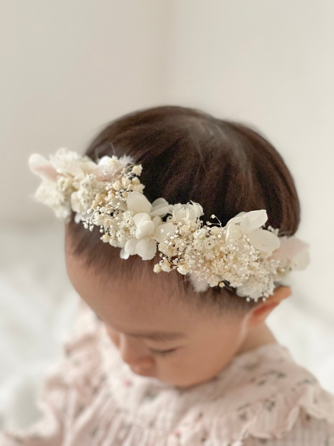 記念日を彩るドライフラワー プリザーブドフラワーの花冠 kids ver. 記念日を彩るドライフラワー プリザーブドフラワーの花冠 kids ver.