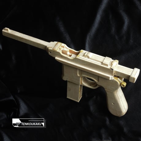 Blowback Rubber Band Gun with Ejection Function・Mauser Type（English version）