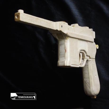 Blowback Rubber Band Gun with Ejection Function・Mauser Type（English version）