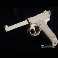 ブローバックする輪ゴム銃・南部十四年式拳銃タイプ