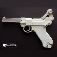 Blowback Rubber Band Gun ・Luger Type(Drawing only) Please check the item description.