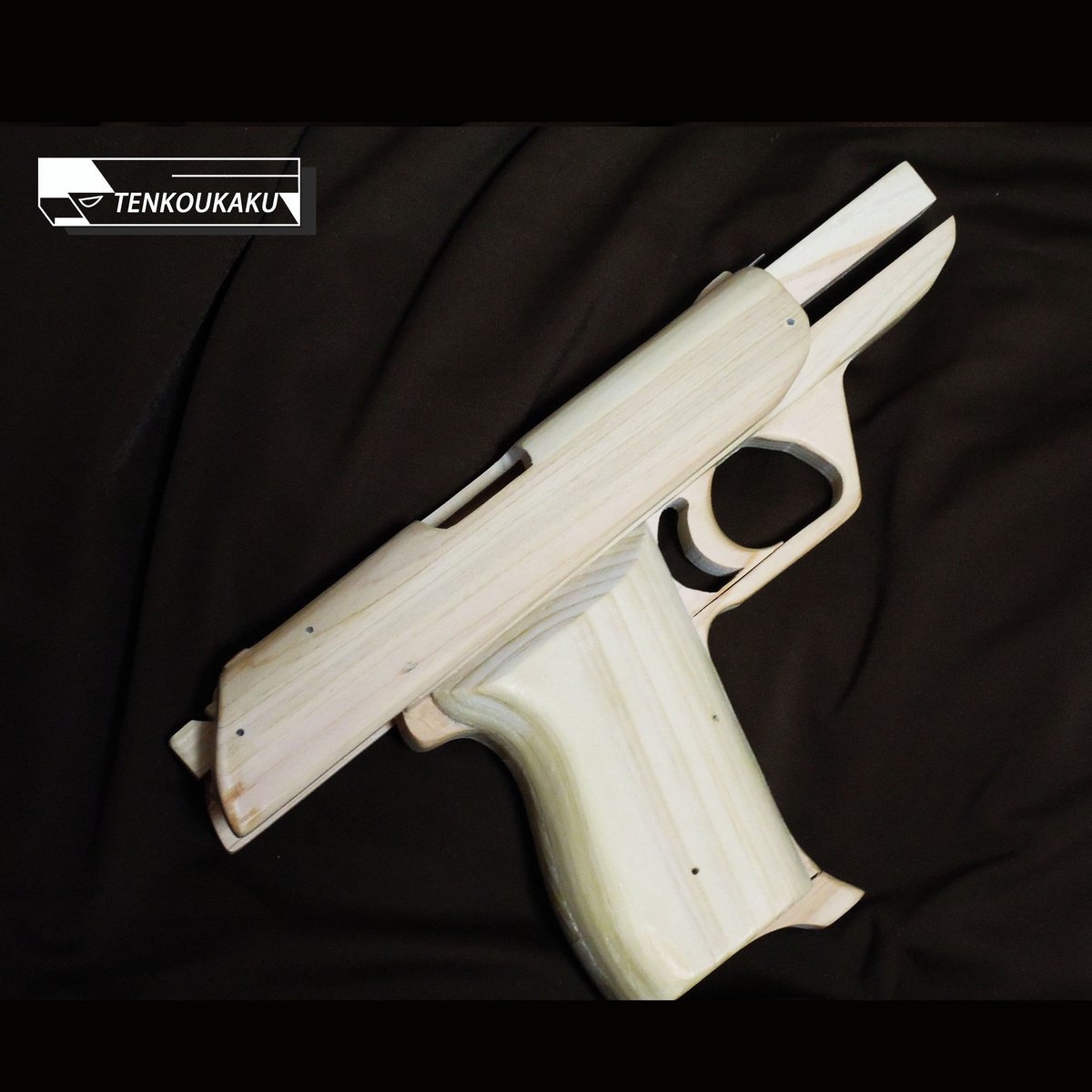 ブローバックする輪ゴム銃製作解説書PDFデータ・H&K4タイプ