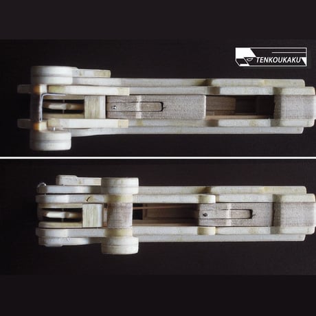 Blowback Rubber Band Gun ・Luger Type(Drawing only) Please check the item description.