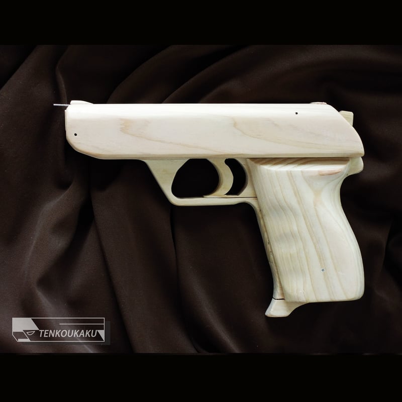 ブローバックする輪ゴム銃製作解説書PDFデータ・H&K4タイプ