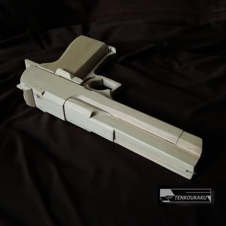 ブローバックする輪ゴム銃製作解説書PDFデータ・デザートイーグルタイプⅡ