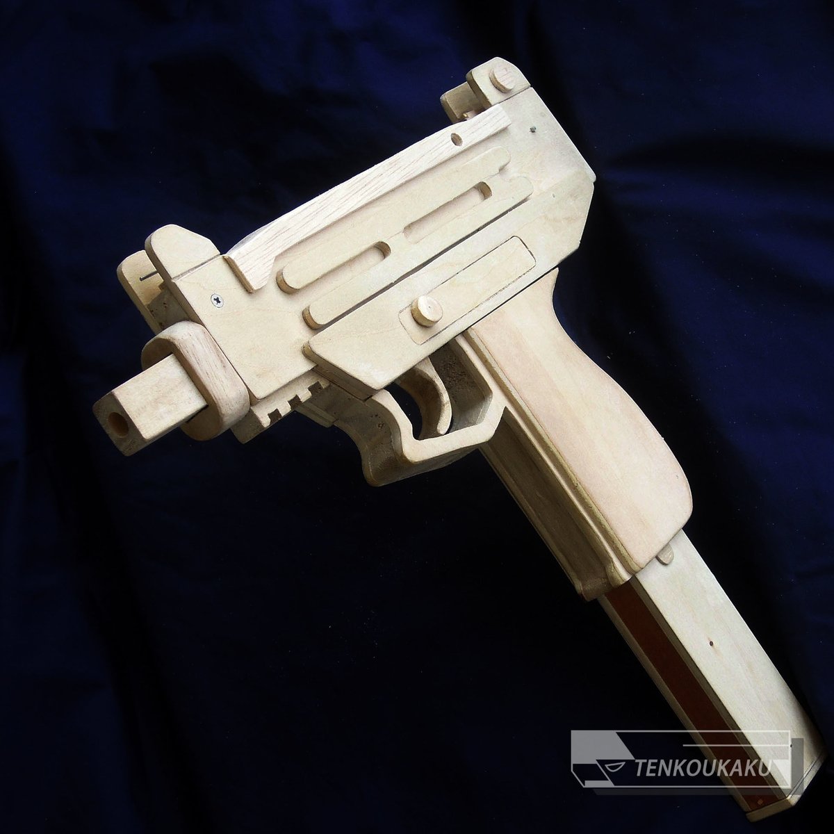 Blowback Rubber Band Machine Gun with Ejection