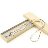 EYFe　Fresh Water Pearl Velvet Cord　GY