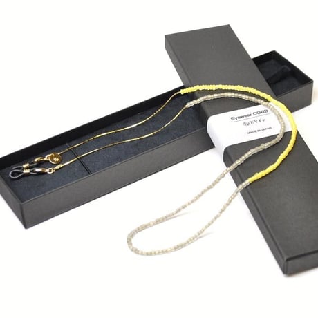 EYFe　　Venetian Glass Cord  　GY / YE