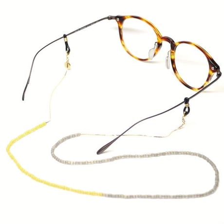 EYFe　　Venetian Glass Cord  　GY / YE