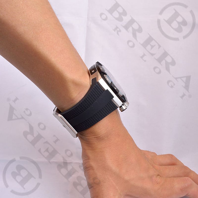 BRERA 純正ラバーベルト22㎜ 黒 BRERA 純正ラバーベルト22㎜ 黒 BRERA 純正