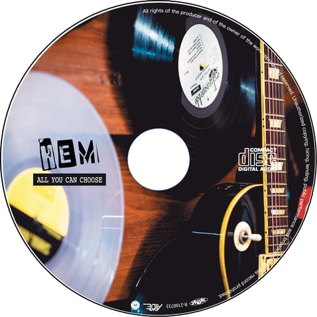 CD「All YOU CAN CHOOSE / HEM」
