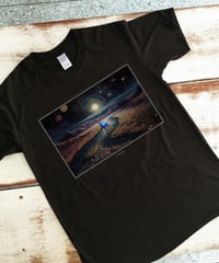 Ciervo Azul - 青い鹿 - / ハイグレードTシャツ Black