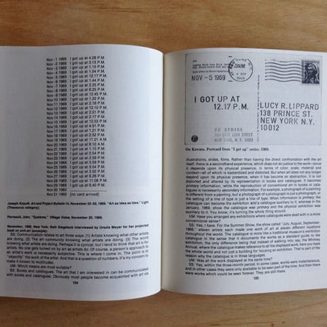 Six Years: The Dematerialization of the Art Object from 1966 to 1972 : A Cross-Reference Book of Information on Some Esthetic Boundaries : Consisting of a biblio