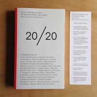 20/20: Editorial Takes on Architectural Discourse