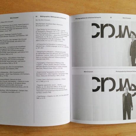 WIM CROUWEL, ARCHITECTURES TYPOGRAPHIQUES.