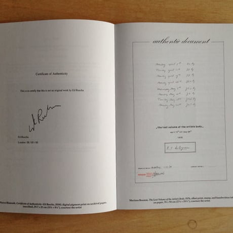 n Deed: Certificates of Authenticity in Art