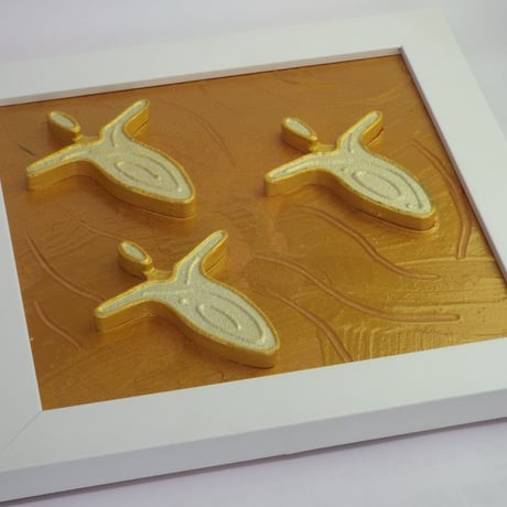 アンディレイキー ペインティング トリプルゴールド3Dエンジェル