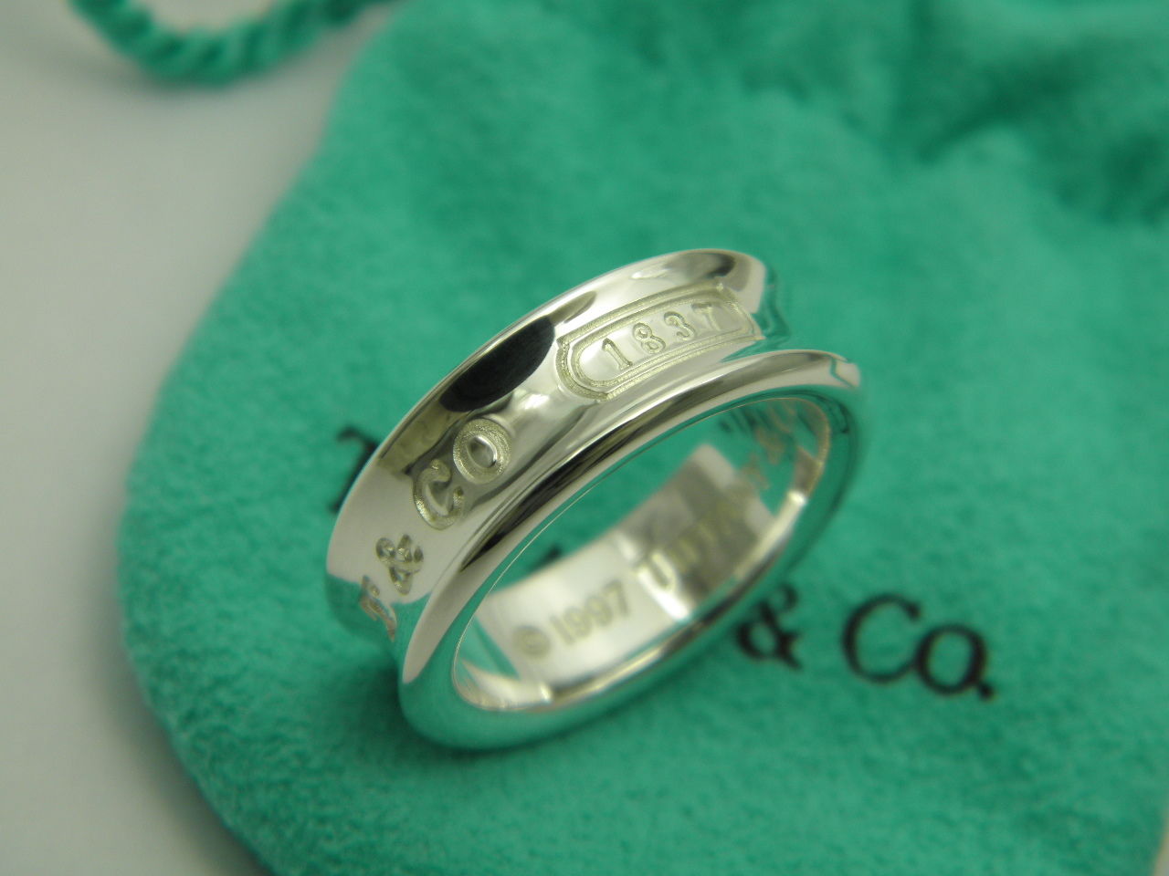 Tiffany & Co. 1837 リング 925シルバー　9号リング original