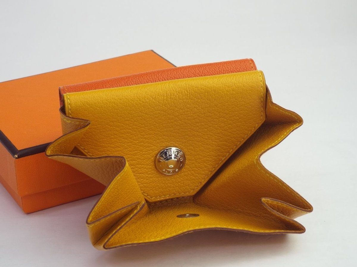 エルメスコインケース HERMES エルメス コインケース/AZAP SILK'IN CHANGE PURSE【返品