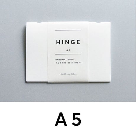HINGE A5 white