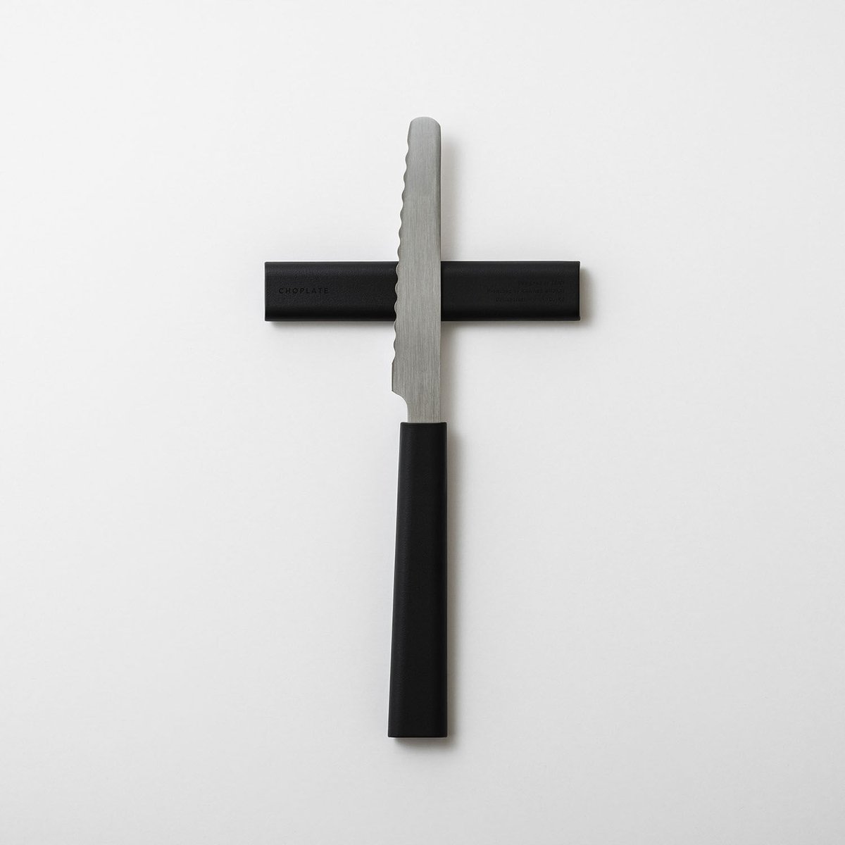 小皿とナイフ Finally, a complete knife in one] Introducing a Japanese