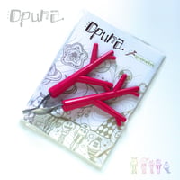 【50%off!!】opuna spoon&fork set（スプーンx1 フォークx1・袋入）  パープル