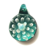 [MCN-98] mini clear flower pendant