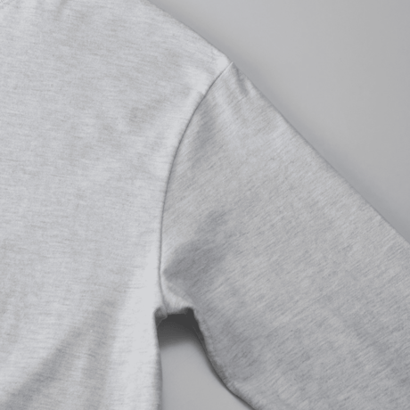 ATガム 長袖Tシャツ / 6.2オンス プレミアム ロングスリーブ / アッシュ