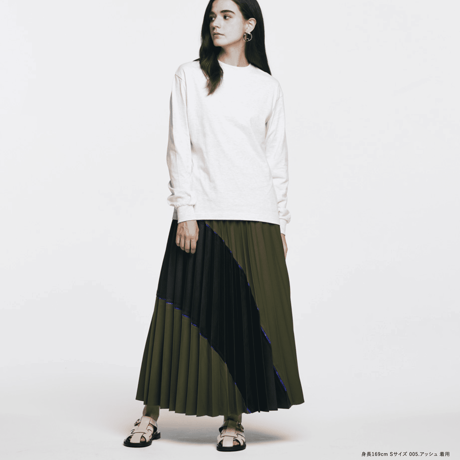 ATガム 長袖Tシャツ / 6.2オンス プレミアム ロングスリーブ / アッシュ