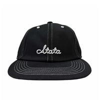 Atata ロゴ 6パネルキャップ
