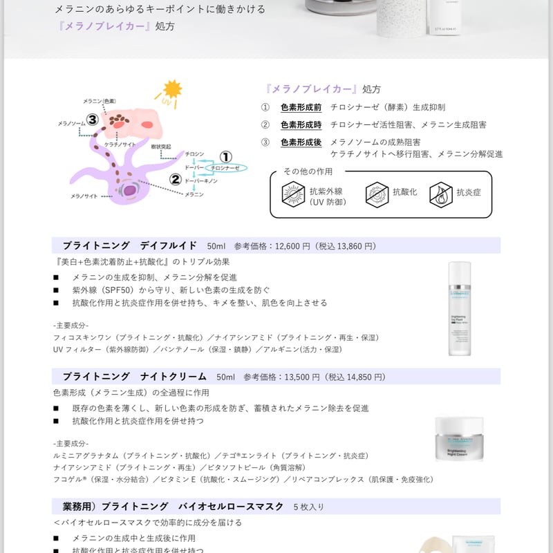 シュラメック ブライトニングデイフルイド SPF50 50ml Schrammek