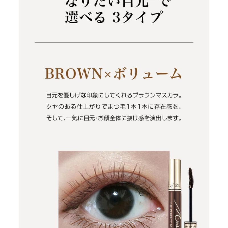 Miss 9' ミスナイン ザ パーフェクトマスカラ （ボリュームタイプ