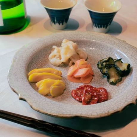 農家のアテ　干し野菜のピクルス