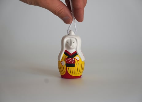 おとん女郎（土鈴）