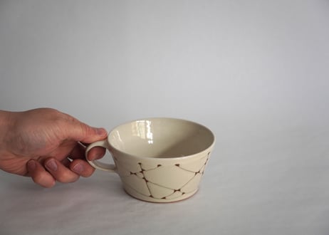 線文スープカップ