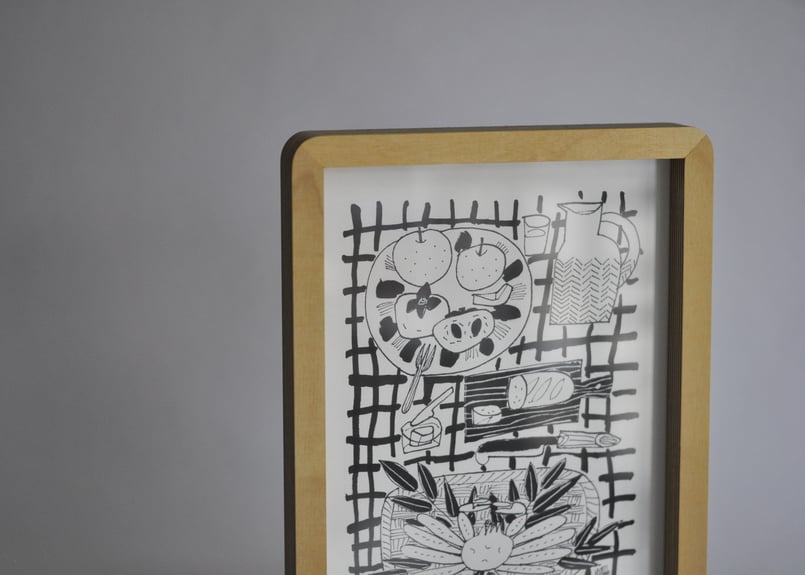 yamyam 原画 ｜TOTTORI SKECTH | COCOROSTORE