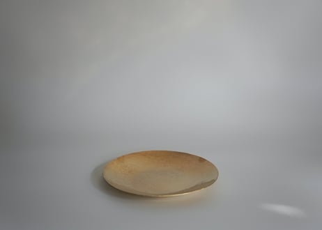 真鍮6寸（18cm）皿