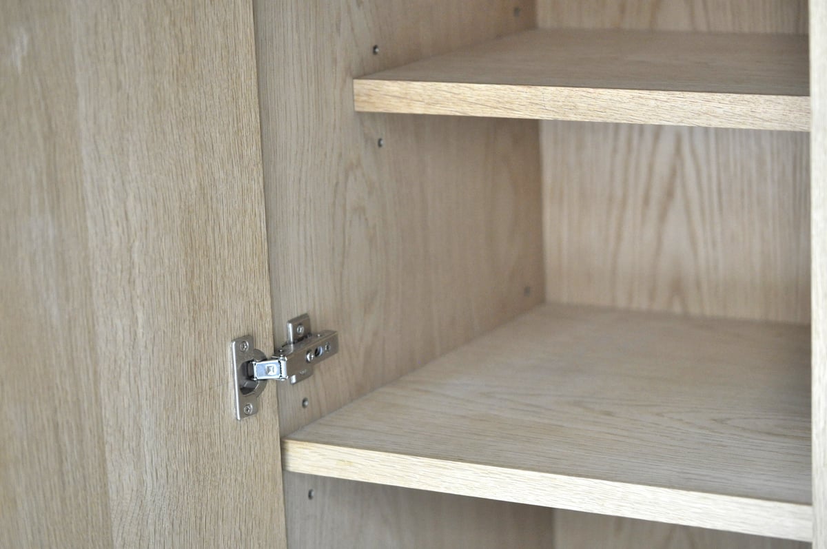 総無垢楢（ナラ）材キャビネット 総無垢楢（ナラ）材キャビネット