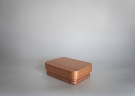 挽き曲げ弁当箱（大）かぶせ蓋タイプ